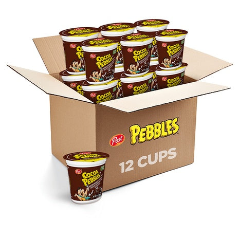 12 Cups Cocoa Pebbles Cereal