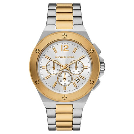 Michael Kors Men's Oversized Lennox Two Tone Watch