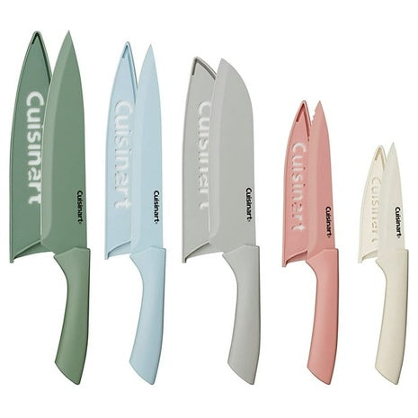 10-Piece Cuisinart Ceramic Coated Cutlery Set