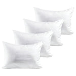 4-Piece 100% Cotton 600TC Pillow Protectors With Zipper