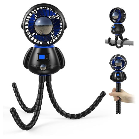 Stroller Tripod Clip-On Fan
