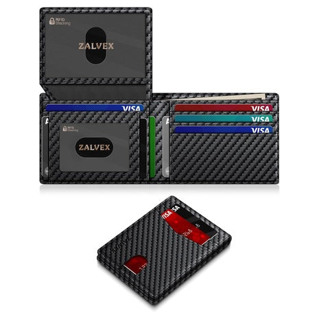 Slim RFID Leather Wallet