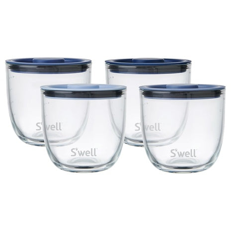 4-Pack S’well Glass Prep Bowls (12oz/16oz)