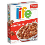 3 Boxes Quaker Life Cinnamon Multigrain Cereal