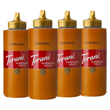 4-Pack Torani Puremade Caramel Sauce (OU-D)