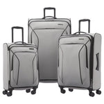 3-Piece American Tourister X-Lite Luggage Set W/ Spinner Wheels