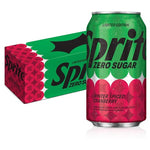12 Cans Sprite Winter Spiced Cranberry Zero Sugar