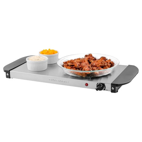 Ovente Electric Warming Tray with Adjustable Temperature Control