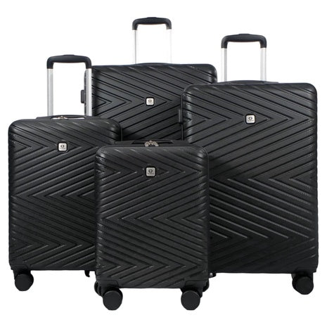 4-Piece Travelhouse Hardshell Luggage Set W/ TSA Lock & Wheels (Various)