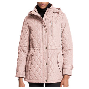 Michael Kors Women's Quilted Hooded Jacket