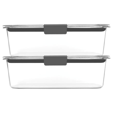 2-Pack Rubbermaid Brilliance BPA-Free Food Storage Containers