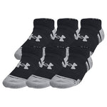 6-Pack Under Armour Performance Tech Kids' No Show Socks (2 Colors)
