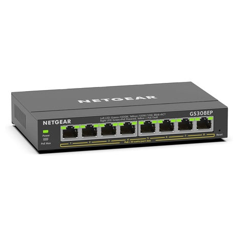 Netgear 8-Port Gigabit PoE+ Smart Switch