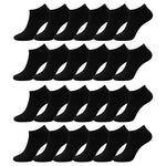 24-Pairs Women's Low Cut No Show Ankle Socks