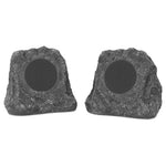 2-Piece Outdoor Wireless Rock Speakers