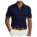 PJ Paul Jones Men’s Textured Quarter-Zip Knit Polos (4 Colors)