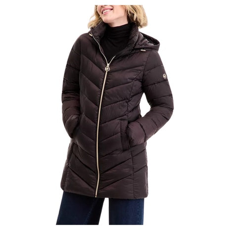 Michael Kors Women's Hooded Packable Puffer Coat