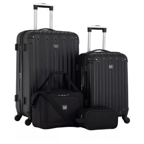 4-Piece Travelers Club Midtown Hardside Luggage Travel Set