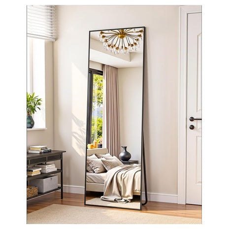 58" X 18" Suidia Floor Standing Full Length Mirror With Stand