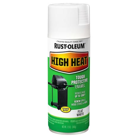 Rust-Oleum High Heat Enamel Spray Paint (White)