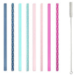 8-Pack Ello Impact Reusable Straws
