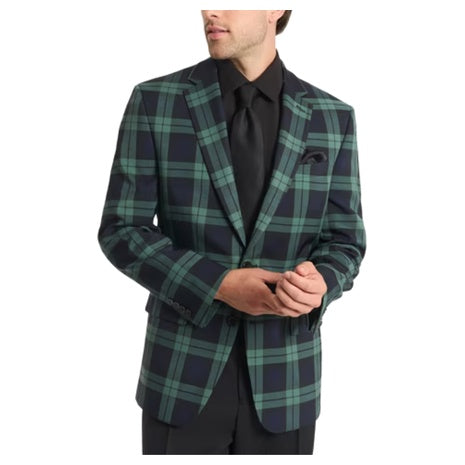 Chaps Men's Holiday Blackwatch Blazer