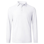 Long Sleeve UPF 50+ Sun Protection Polo (6 Colors)