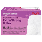 40 Amazon Basics Extra Strong 13 Gallon Trash Bags