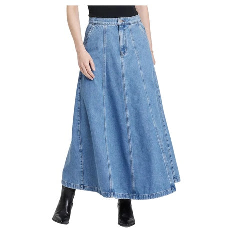 Universal Thread Women’s Denim Circle Maxi Skirt