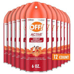12-Pack OFF! Active Insect Repellent Spray (6oz)