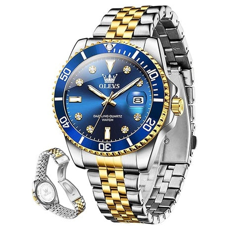 Men’s Stainless Steel Quartz Watch