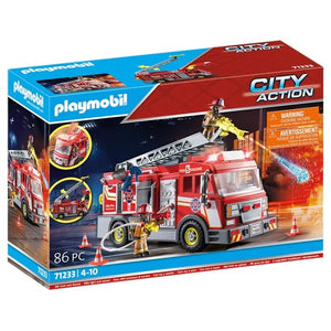 Playmobil Fire Truck with Accessories & 2 Figures