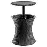 7.5 Gallon Outdoor Cooler Cool Bar Side Table