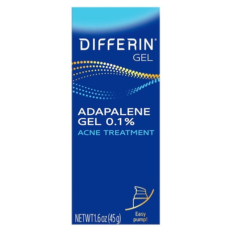 1.6-Oz Differin Gel Acne Spot Treatment W/ Adapalene 0.1% (90-day Supply)