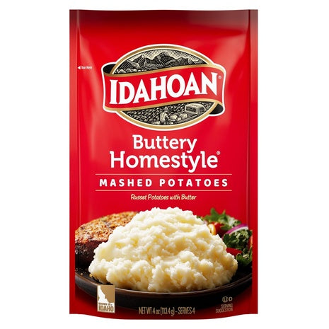 Idahoan Buttery Homestyle Mashed Potatoes (OU-D, 4 oz)