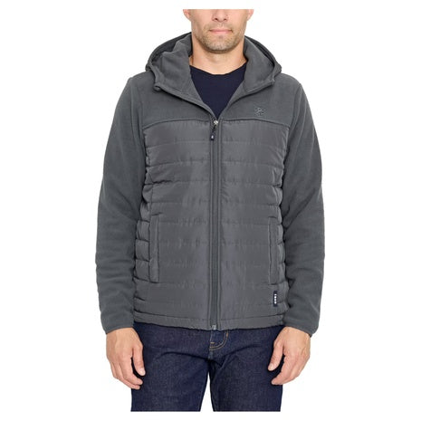 IZOD Men's Lightweight Hooded Fleece Jacket (2 Colors)
