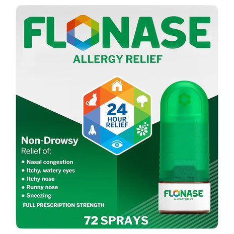 Targeted: 72 Flonase 24-Hour Allergy Relief Nasal Sprays