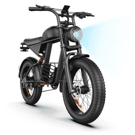 Nexaglide Electric 20" Fat Tire Off-Road Bike With 48V Battery