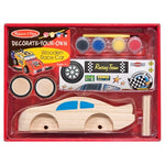 Melissa & Doug Decorate-Your-Own Wooden Race Car Craft Kit