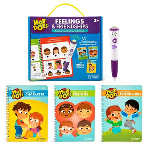 Feelings & Friendships SEL Workbook Set with Interactive Pen