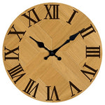 8" Silent Non-Ticking Roman Numerals Battery Operated Wall Clock