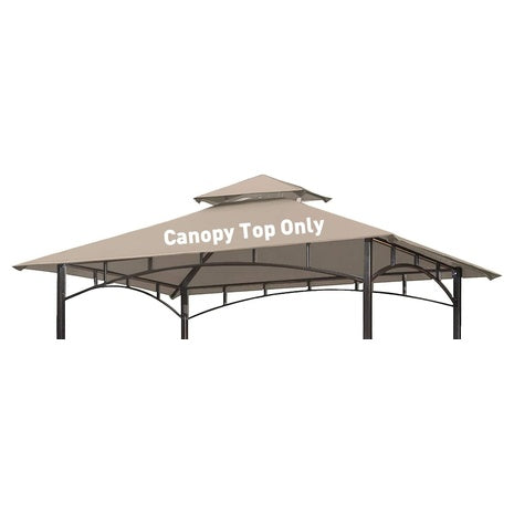 5' X 8' Grill Gazebo Replacement Outdoor Canopy Roof Top Cover