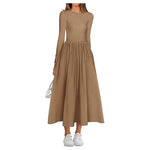 Long Sleeve Midi Dress (8 Colors)