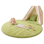 4x4-Foot Sanmadrola Fluffy Shag Area Rug (Various)