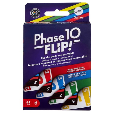 Phase 10 Flip Card Game
