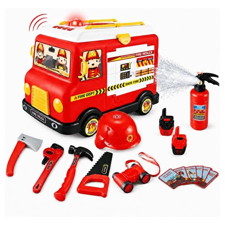 33 Piece Firetruck Toy