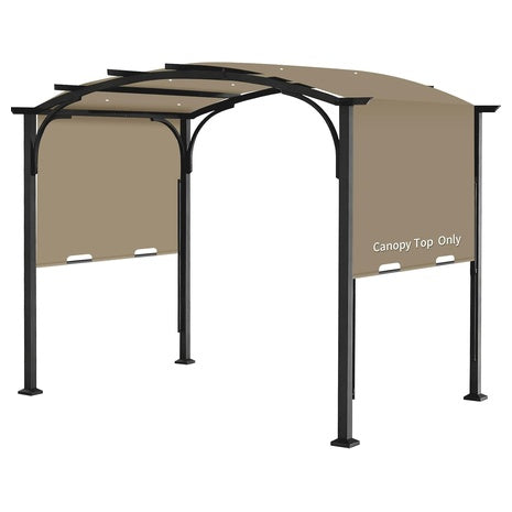 103"L X 1"W X 200"H Pergola Canopy Replacement Shade Cover Only