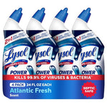 4-Count 24oz Lysol Toilet Bowl Cleaner Clinging Gel