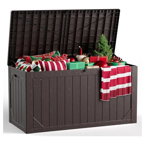 98-Gallon Outdoor Deck Storage Box