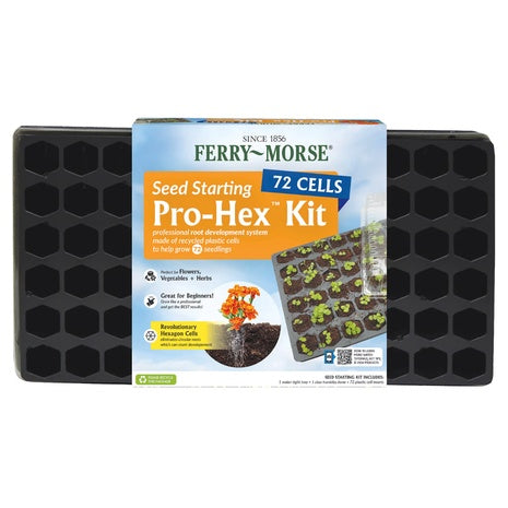 Ferry Morse 72 Cells Pro-Hex Reusable Seed Starting Tray